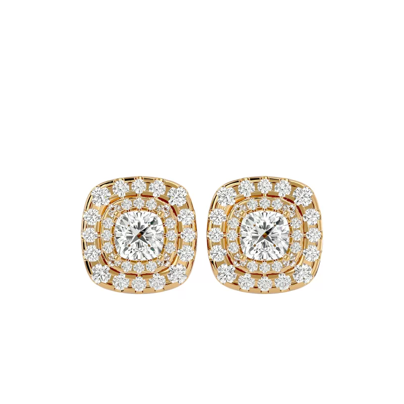 Cercei Aur 18k Diamante Naturale - Caroline