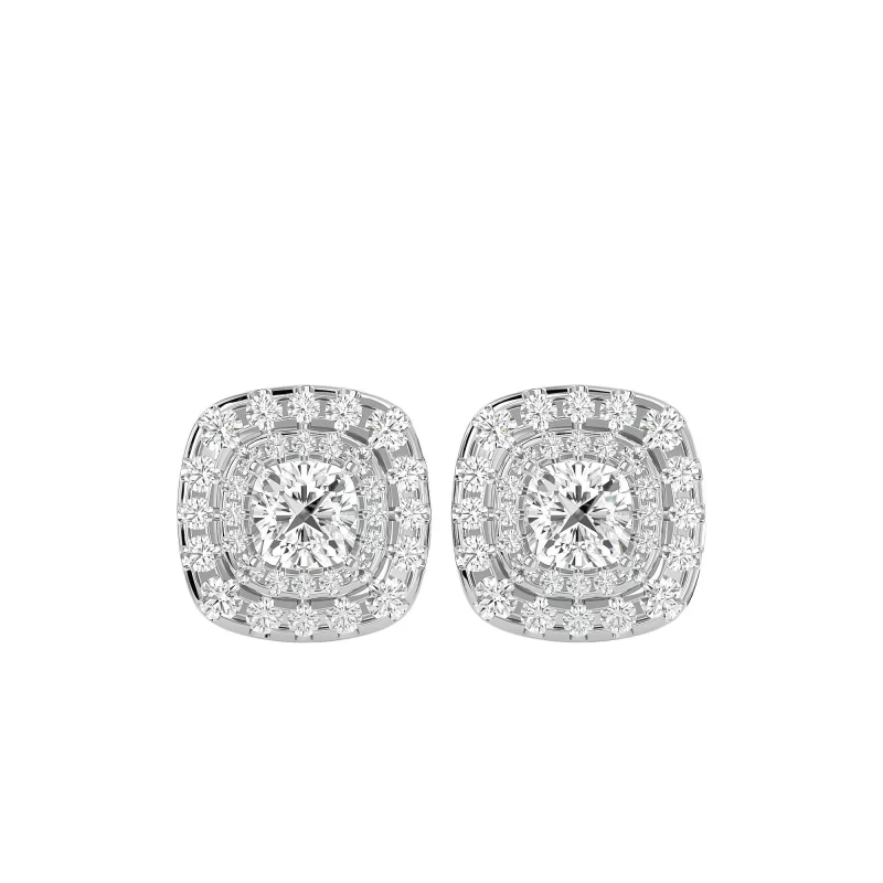 Cercei Aur 18k Diamante Naturale - Caroline
