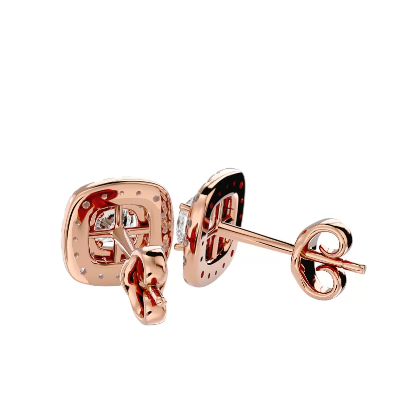 Cercei Aur 18k Diamante Naturale - Caroline