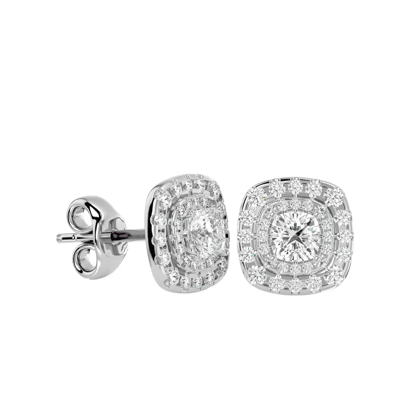 Cercei Aur 18k Diamante Naturale - Caroline