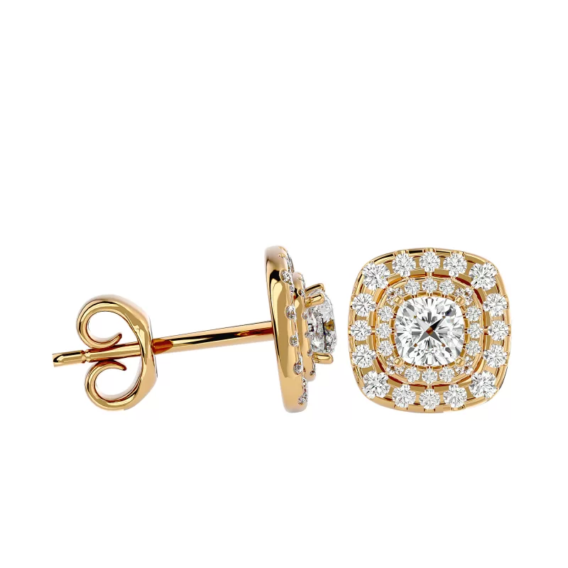 Cercei Aur 18k Diamante Naturale - Caroline