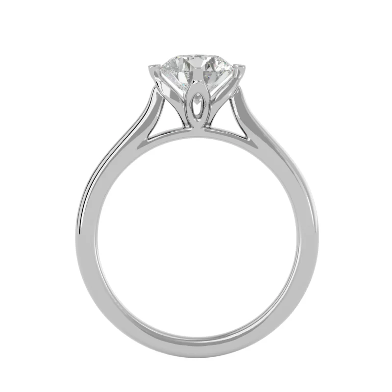 Inel de Logodna Enchanting Briliant White Aur 18k Diamant Natural - Freya