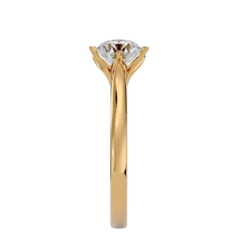 Inel de Logodna Fascinating Briliant Gold Aur 18k Pure Diamond - Freya