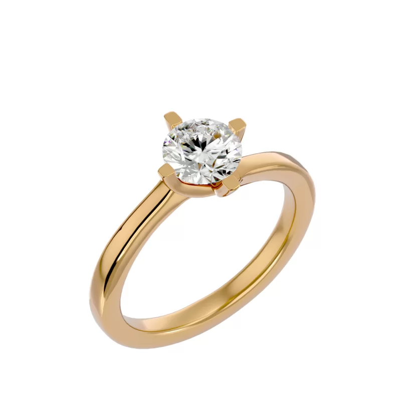 Inel de Logodna Enchanting Briliant Gold Aur 18k Pure Diamond - Emily