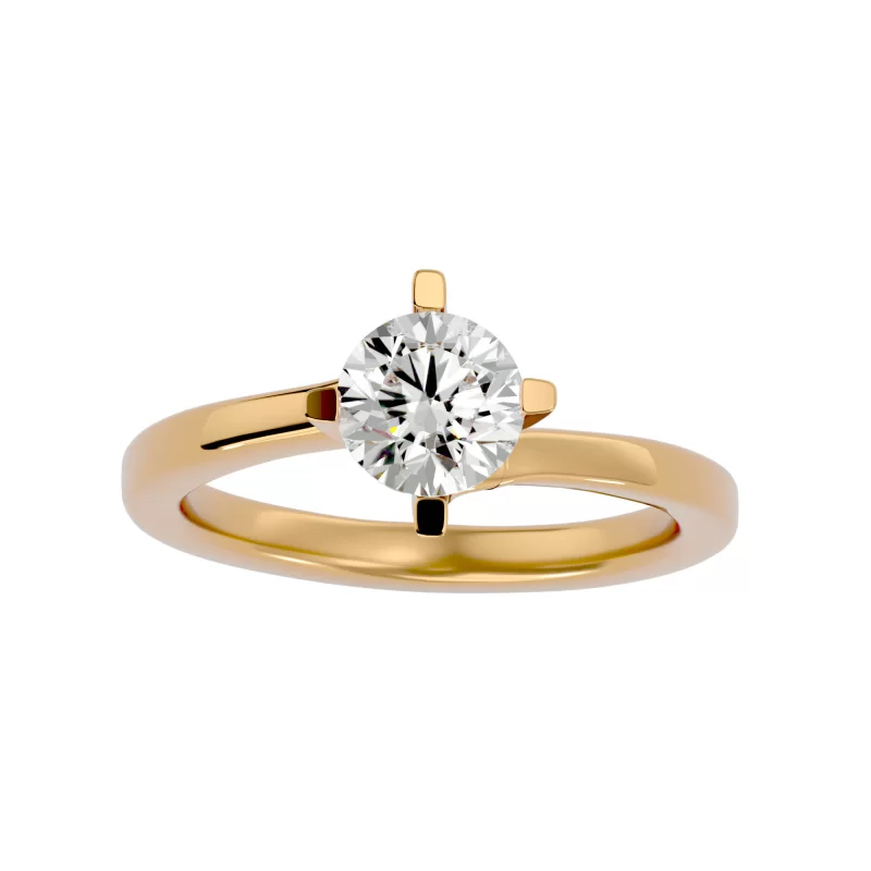 Inel de Logodna Enchanting Briliant Gold Aur 18k Pure Diamond - Emily