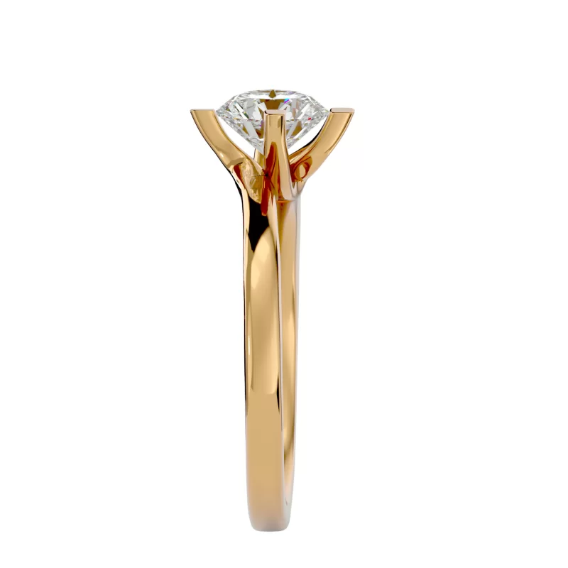 Inel de Logodna Enchanting Briliant Gold Aur 18k Pure Diamond - Emily