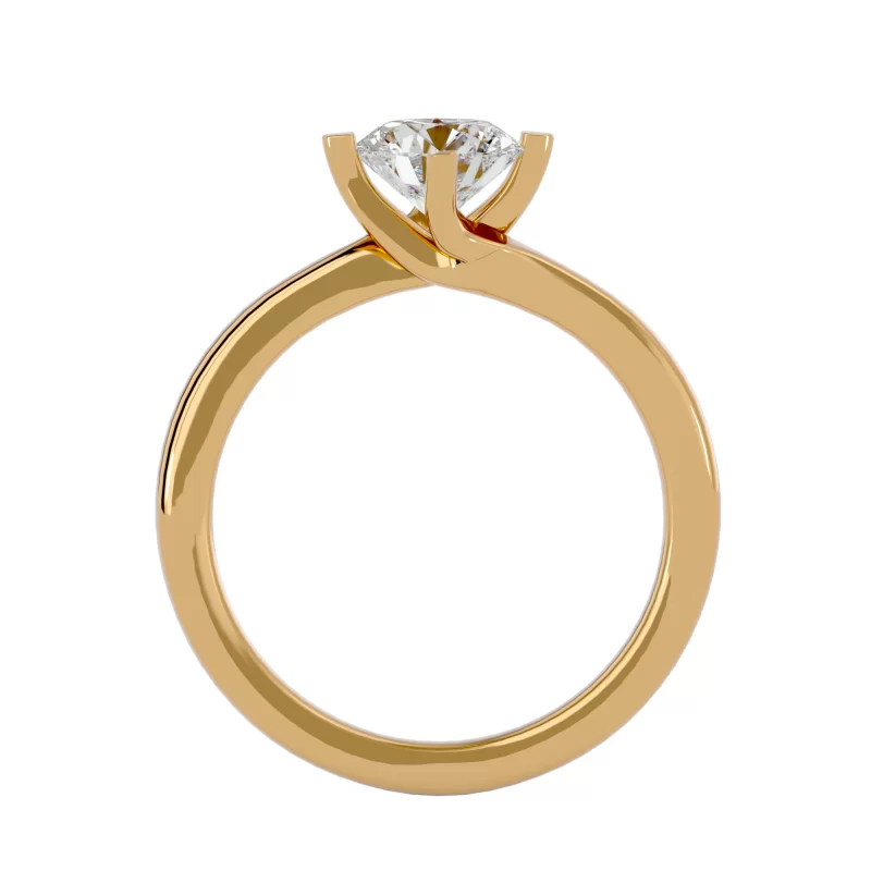 Inel de Logodna Enchanting Briliant Gold Aur 18k Pure Diamond - Emily
