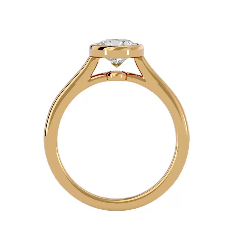 Inel de Logodna Deluxe Briliant Gold Aur 18k Genuine Diamond - Pauline