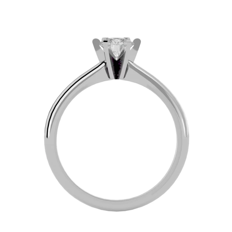 Inel de Logodna Splendid Briliant White Aur 18k Diamant Natural - Simone