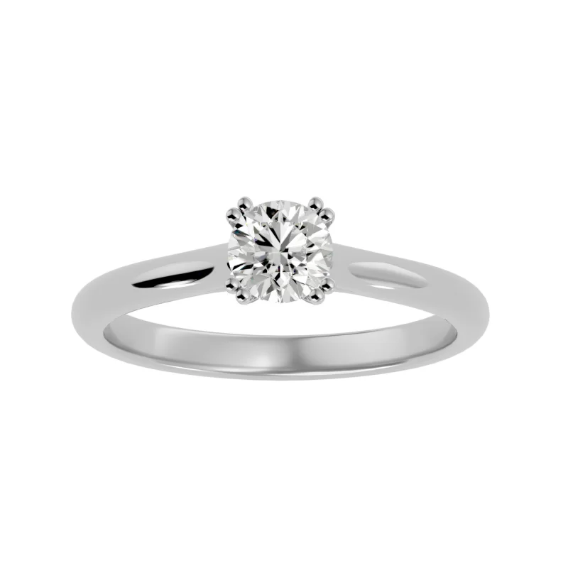 Inel de Logodna Delicate Briliant White Aur 18k Real Diamond- Sonia