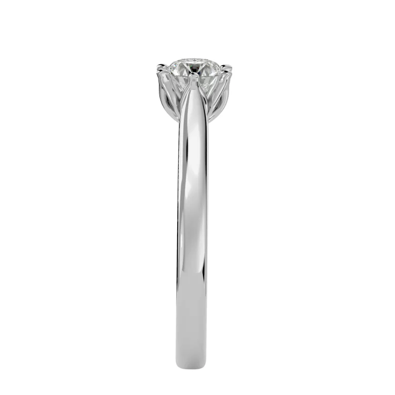 Inel de Logodna Impressive Briliant Aur Alb 18k Pure Diamond - Monique