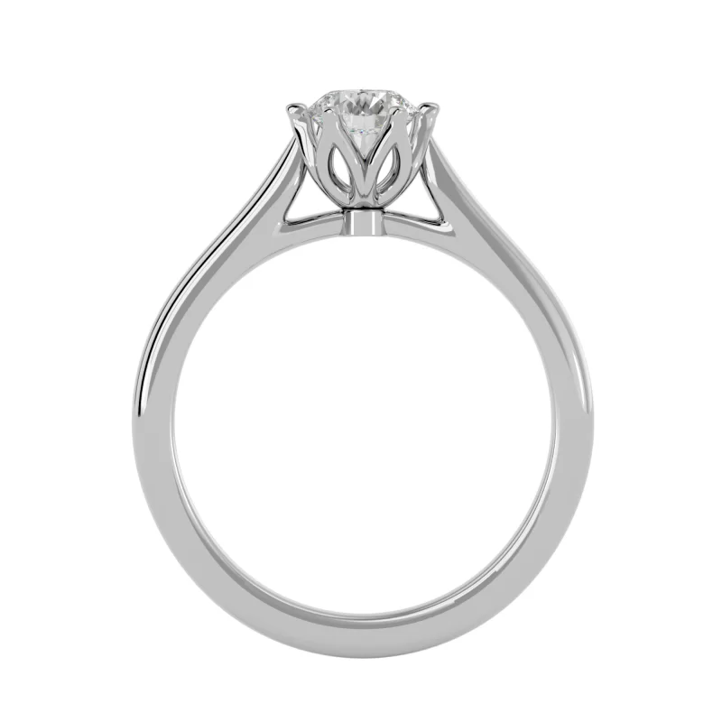 Inel de Logodna Impressive Briliant Aur Alb 18k Pure Diamond - Monique