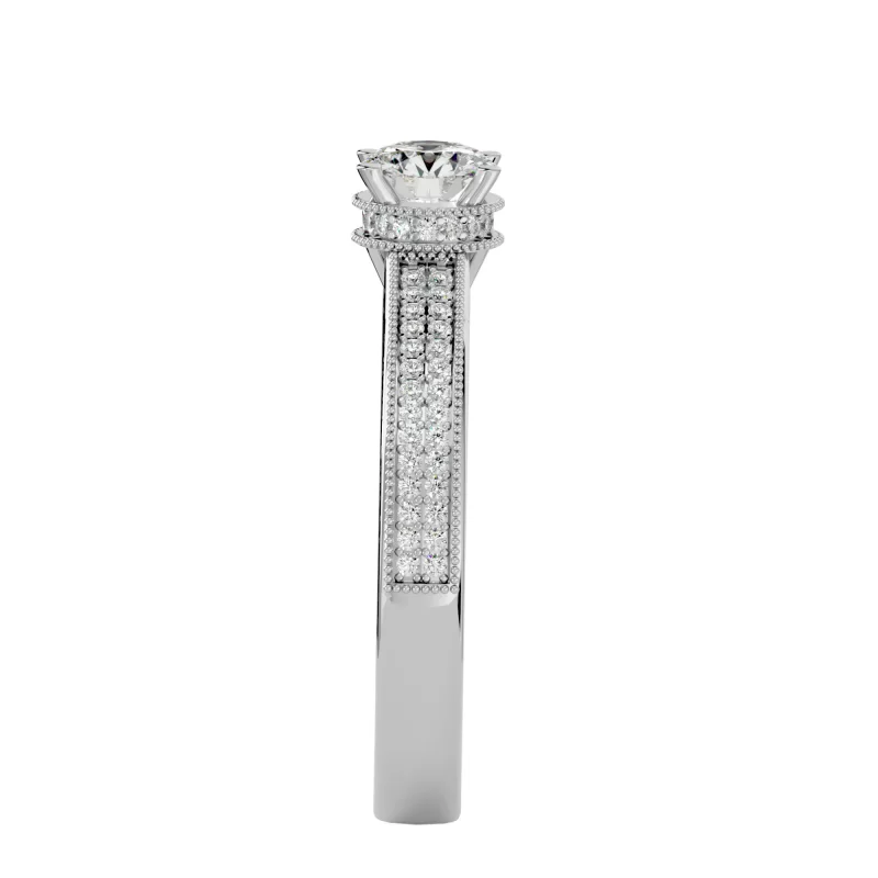 Inel de Logodna Impressive Pave White Aur 18k Pure Diamonds - Lida