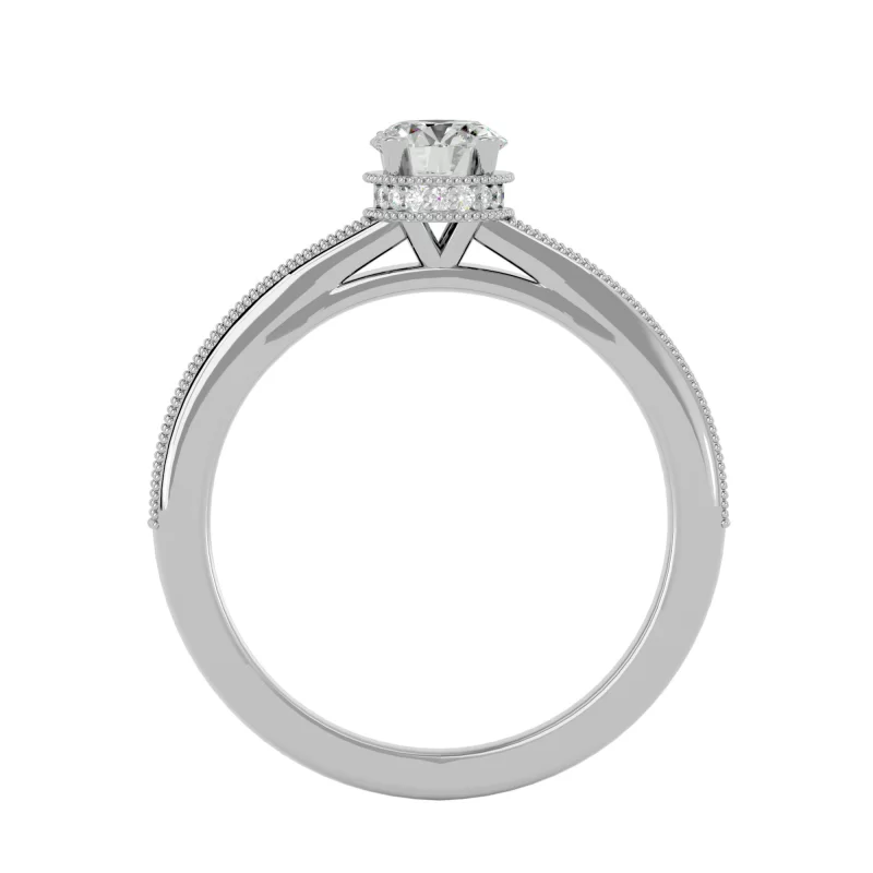 Inel de Logodna Impressive Pave White Aur 18k Pure Diamonds - Lida
