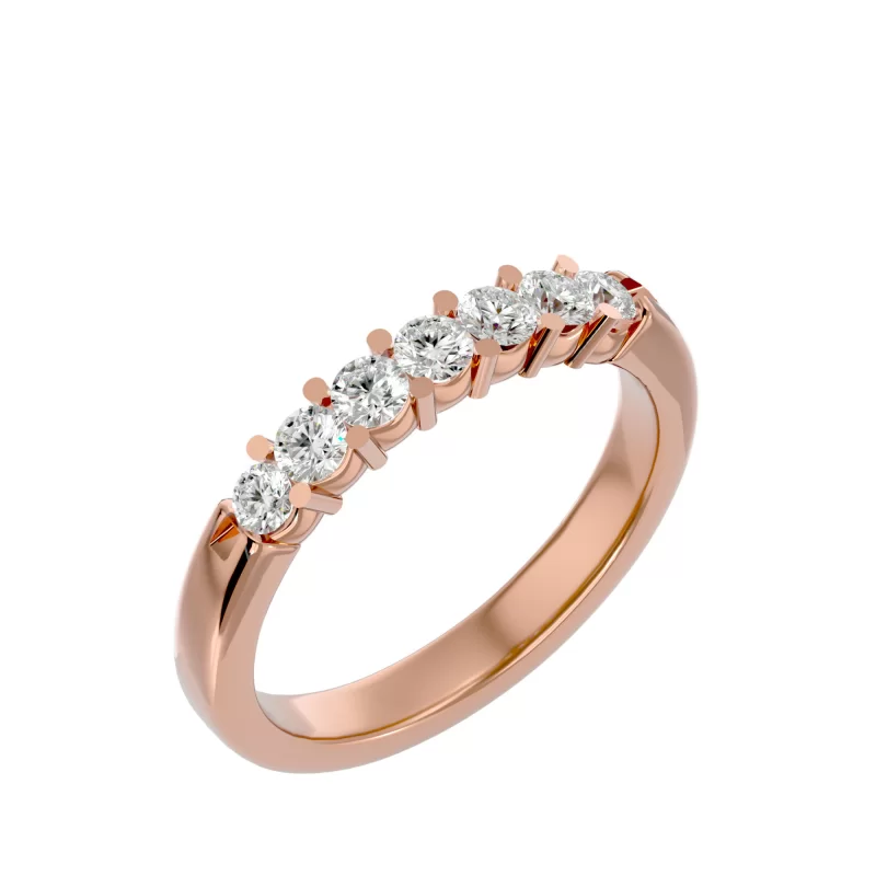 Inel Semi-Eternity Deluxe Briliant Aur 18k Real Diamonds - Carrie