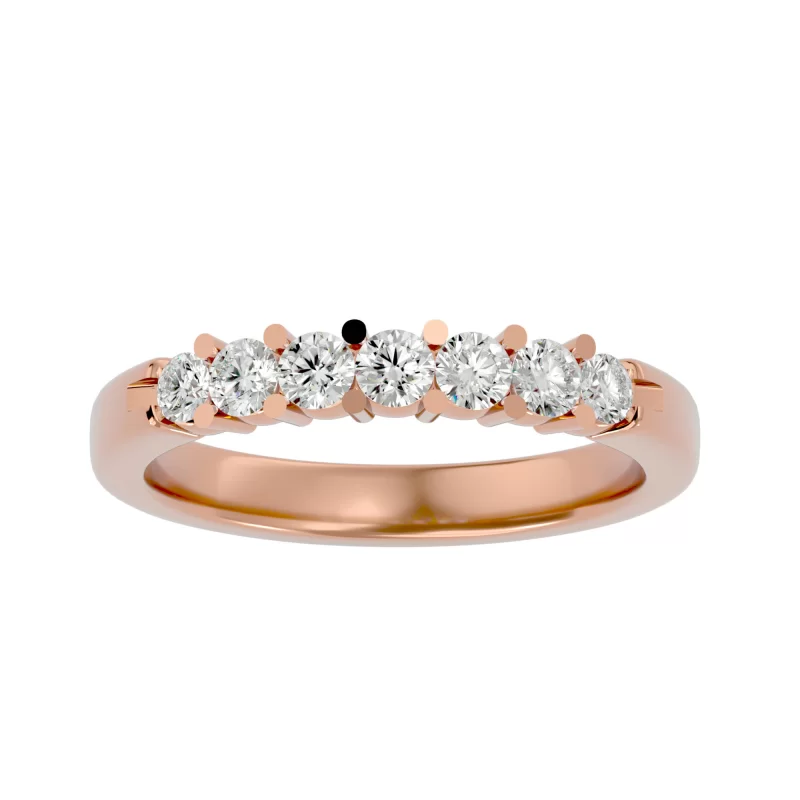 Inel Semi-Eternity Deluxe Briliant Aur 18k Real Diamonds - Carrie