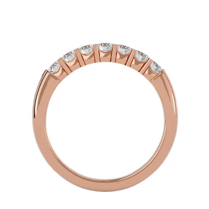 Inel Semi-Eternity Deluxe Briliant Aur 18k Real Diamonds - Carrie