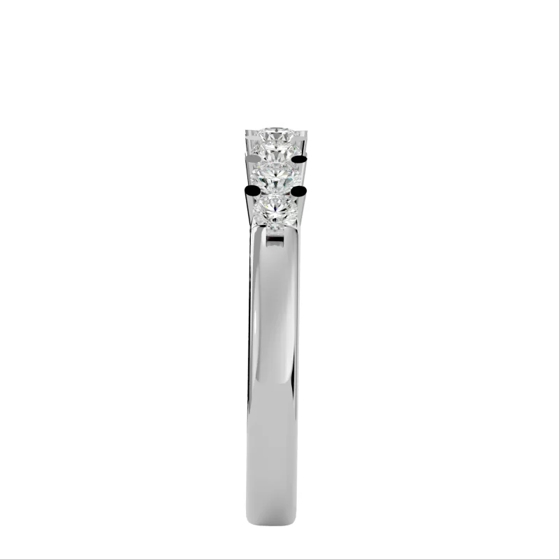 Inel Semi-Eternity Deluxe Briliant Aur 18k Real Diamonds - Carrie
