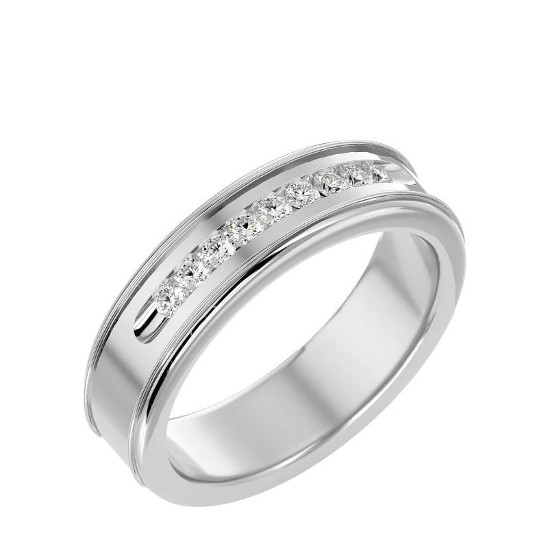 Verigheta Barbateasca Distinctive Aur 18k Diamante Naturale - Oregon