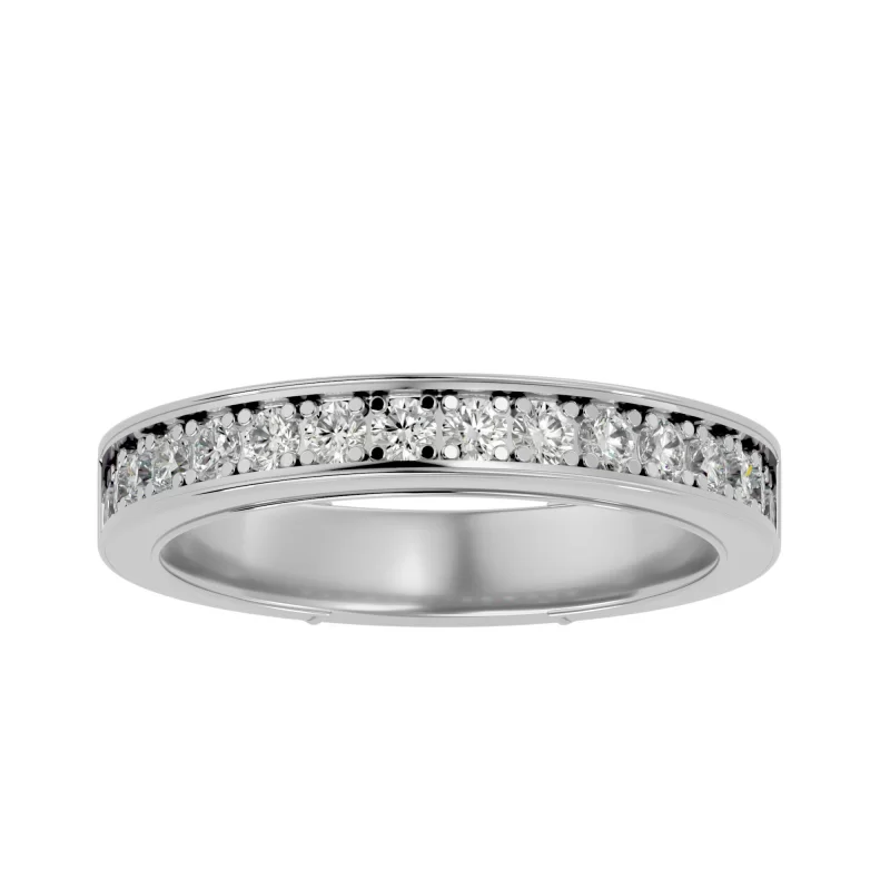 Inel Semi-Eternity Grand Briliant Aur 18k Pure Diamonds - Hannah
