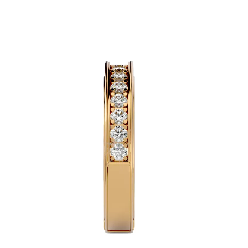 Inel Semi-Eternity Grand Briliant Aur 18k Pure Diamonds - Hannah