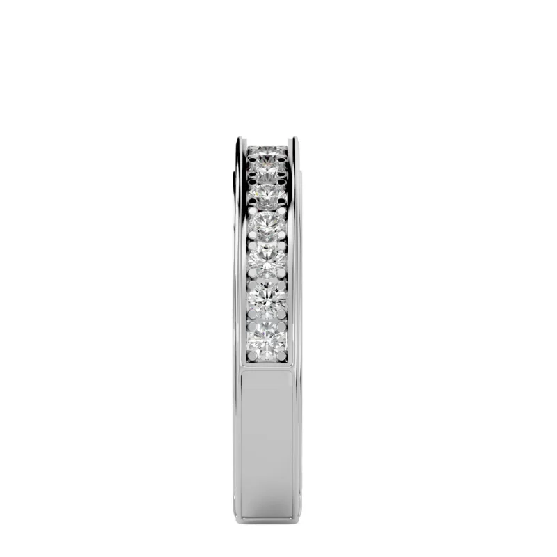 Inel Semi-Eternity Grand Briliant Aur 18k Pure Diamonds - Hannah