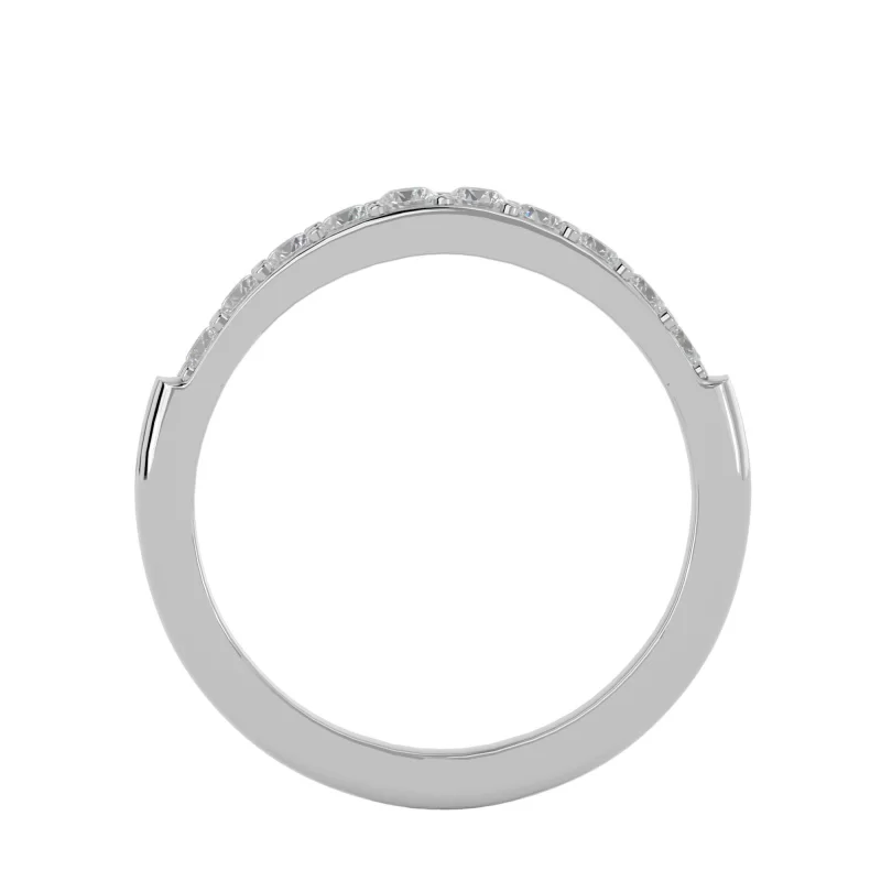 Inel Semi-Eternity Regal Briliant Aur 18k Genuine Diamonds - Donna