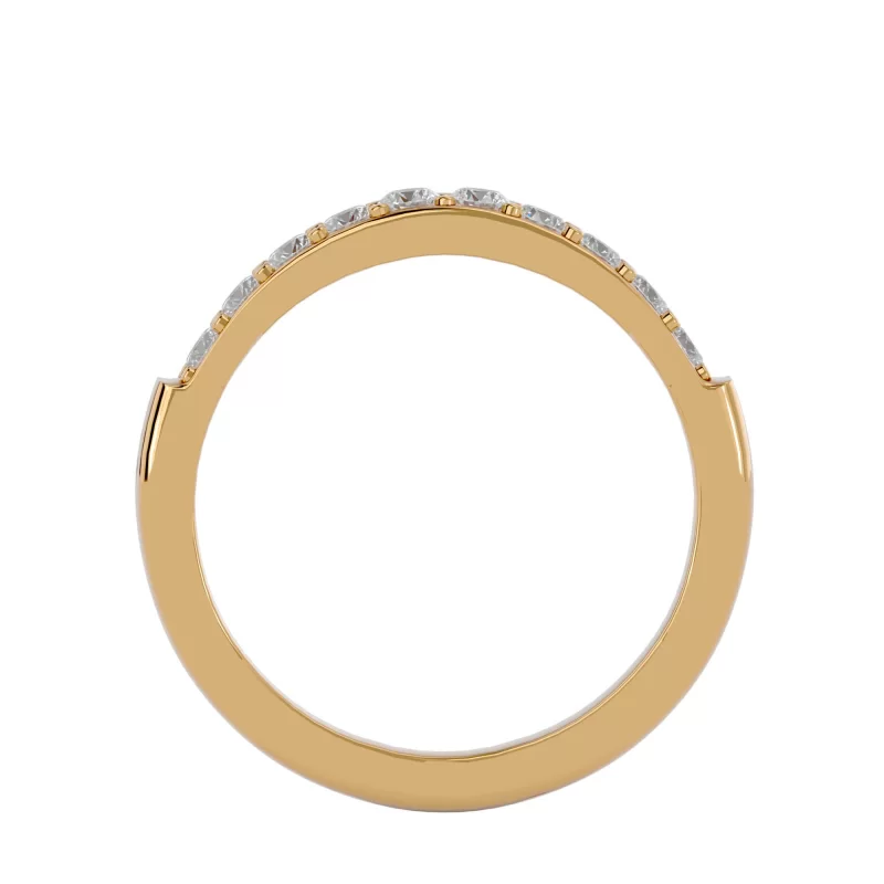 Inel Semi-Eternity Regal Briliant Aur 18k Genuine Diamonds - Donna