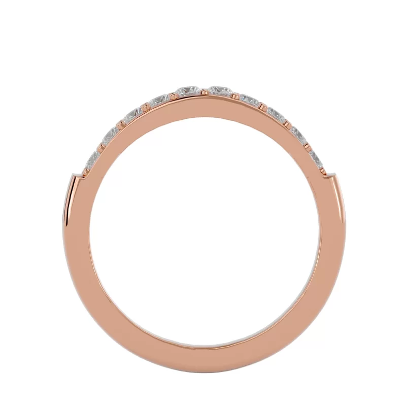 Inel Semi-Eternity Regal Briliant Aur 18k Genuine Diamonds - Donna
