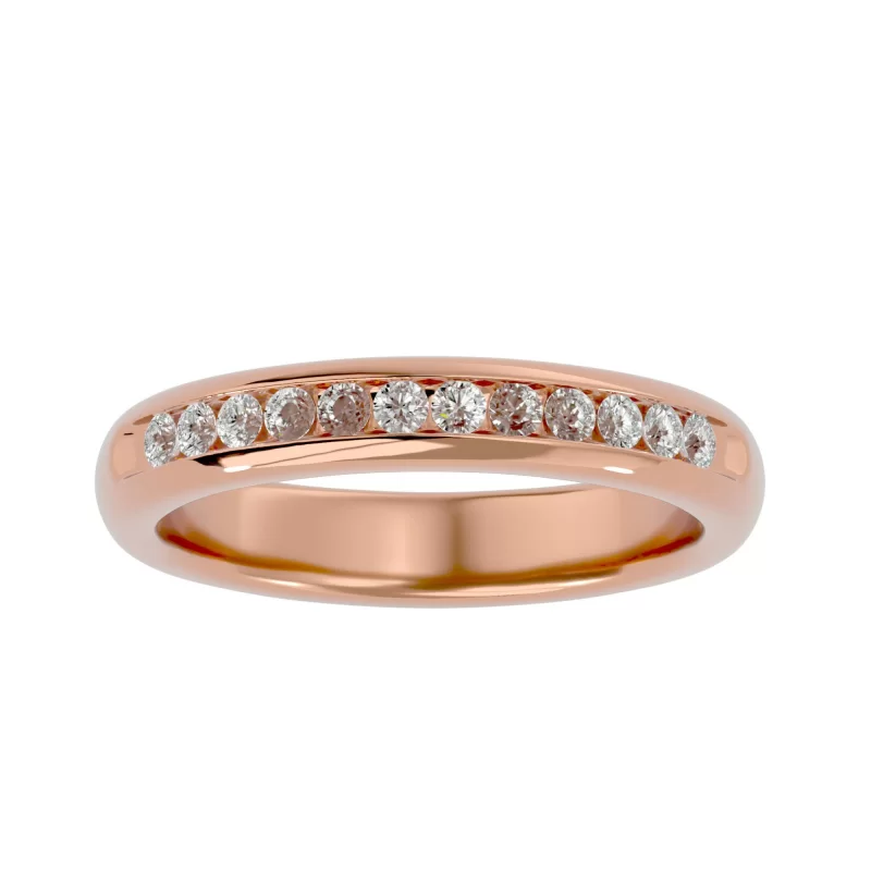 Inel Semi-Eternity Impressive Briliant Aur 18k Natural diamonds - Eden