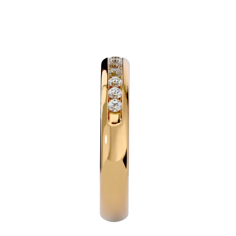 Inel Semi-Eternity Impressive Briliant Aur 18k Natural diamonds - Eden