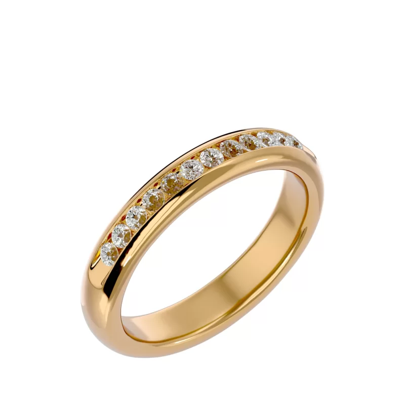 Inel Semi-Eternity Impressive Briliant Aur 18k Natural diamonds - Eden