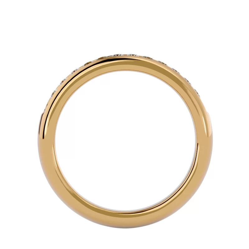 Inel Semi-Eternity Impressive Briliant Aur 18k Natural diamonds - Eden