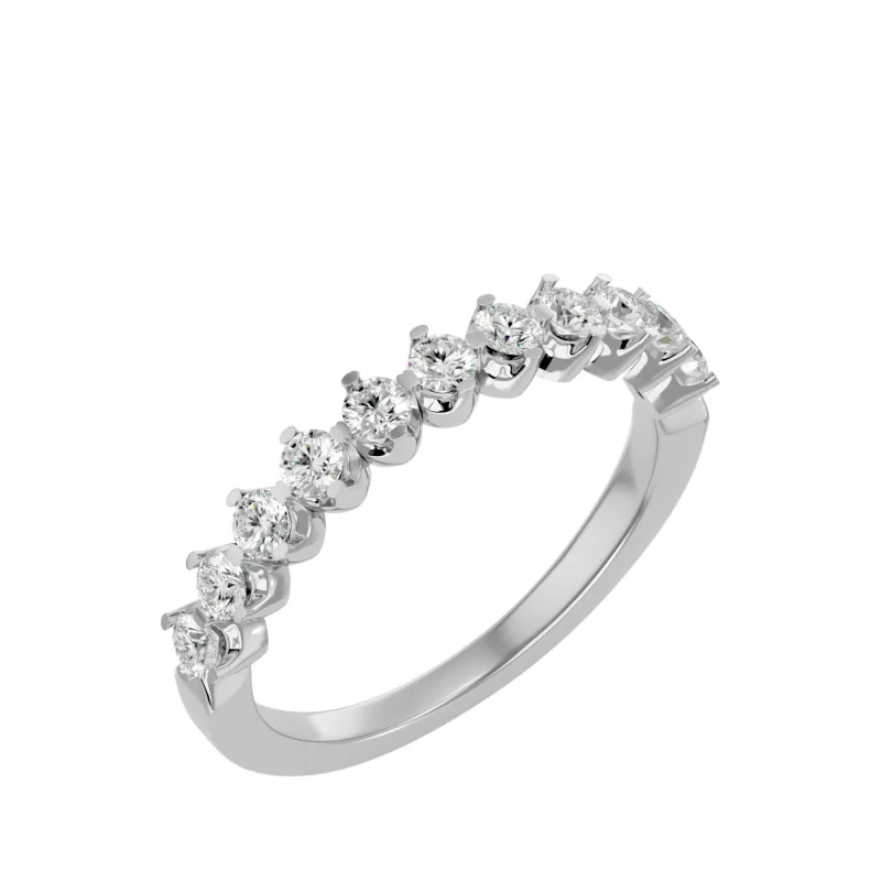 Inel Semi-Eternity Refined Briliant Aur 18k Pure Diamonds - Juniper