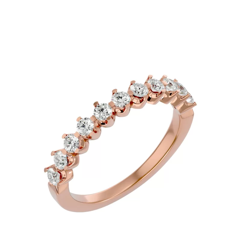 Inel Semi-Eternity Refined Briliant Aur 18k Pure Diamonds - Juniper
