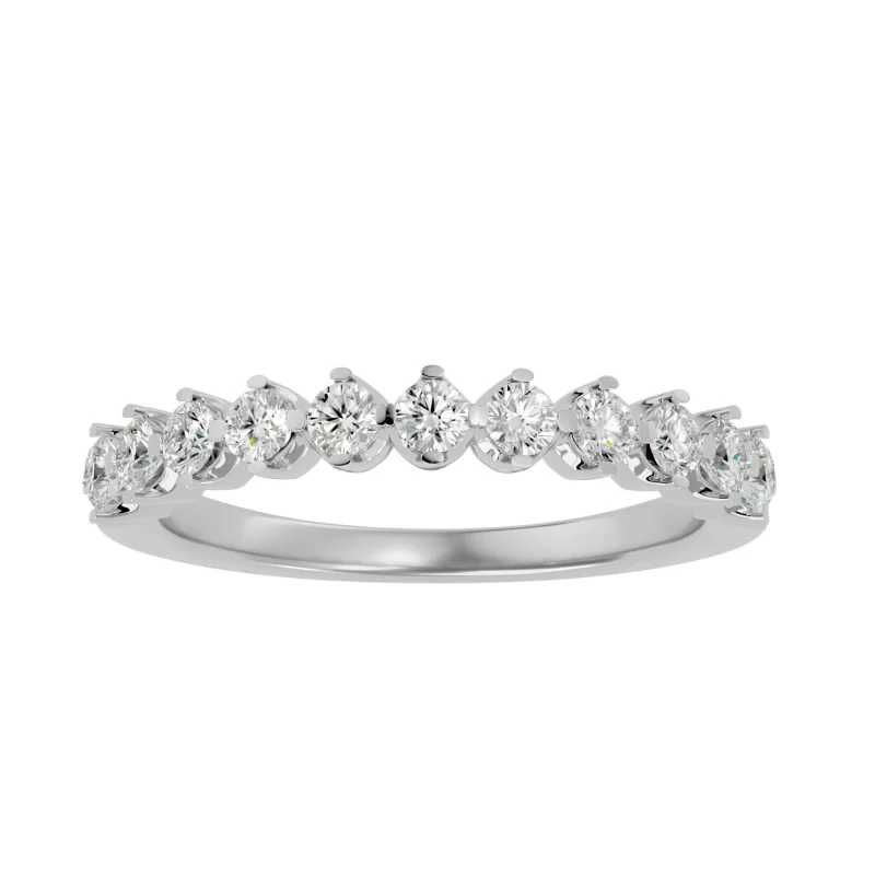 Inel Semi-Eternity Refined Briliant Aur 18k Pure Diamonds - Juniper