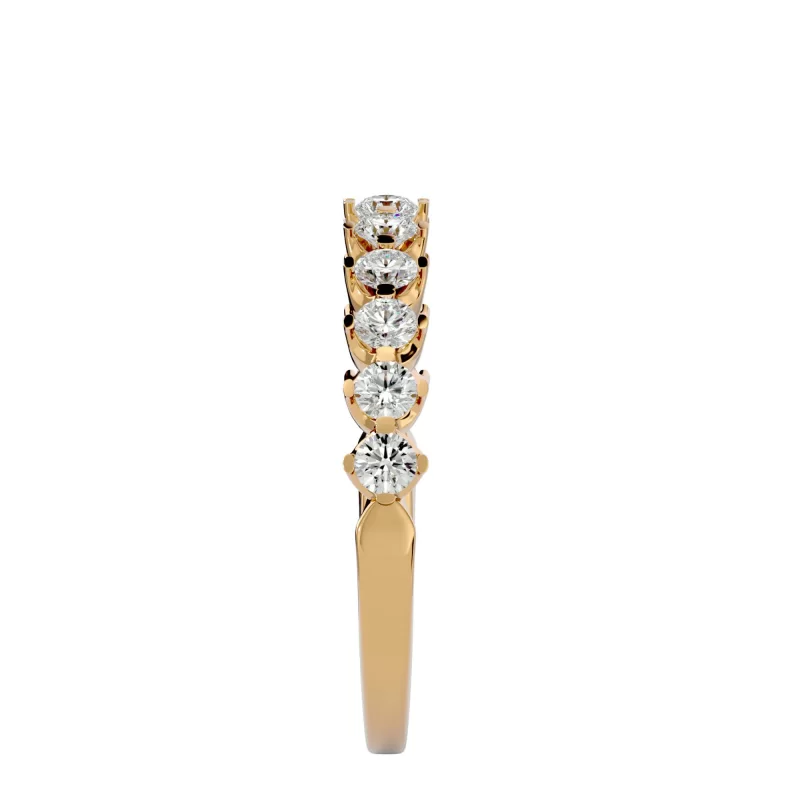 Inel Semi-Eternity Refined Briliant Aur 18k Pure Diamonds - Juniper