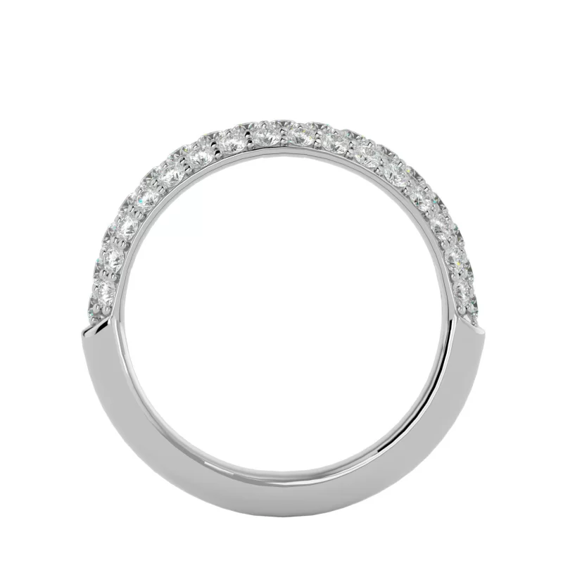 Inel Semi-Eternity Spectacular Briliant Aur 18k Pure Diamonds - Noelle