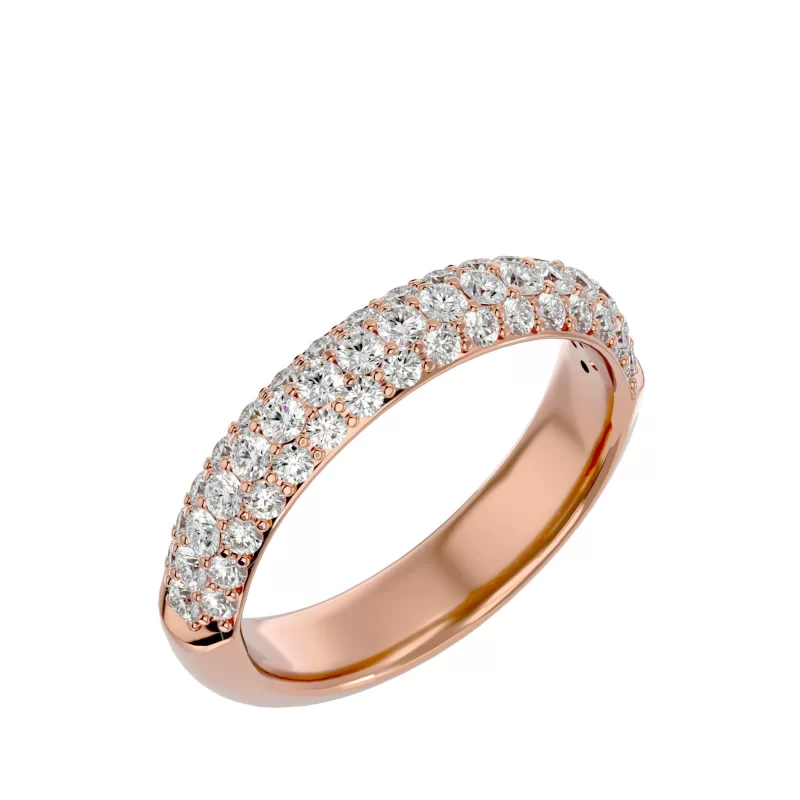Inel Semi-Eternity Spectacular Briliant Aur 18k Pure Diamonds - Noelle