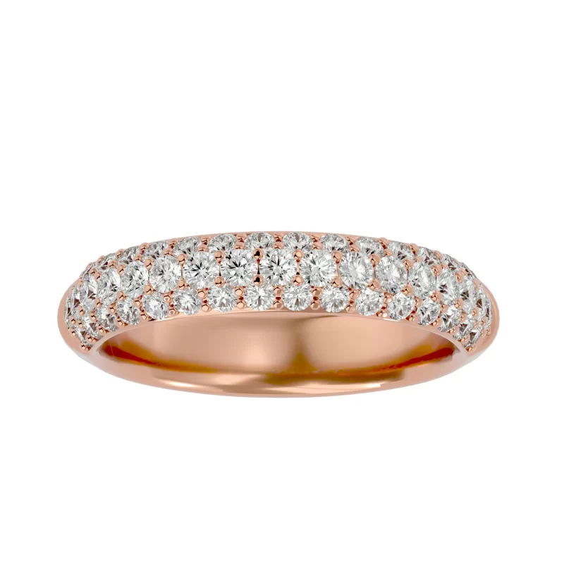 Inel Semi-Eternity Spectacular Briliant Aur 18k Pure Diamonds - Noelle