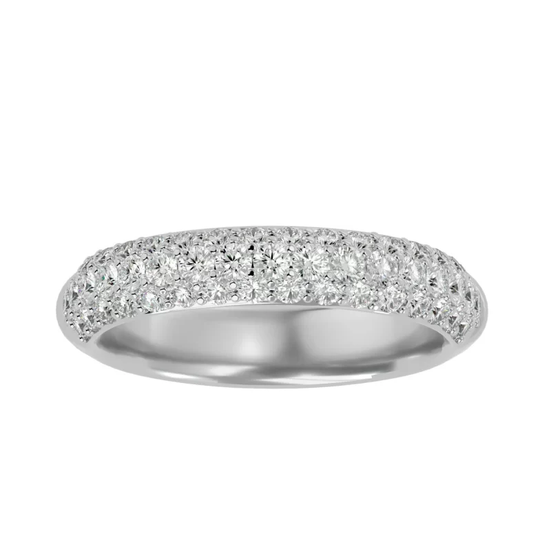 Inel Semi-Eternity Spectacular Briliant Aur 18k Pure Diamonds - Noelle