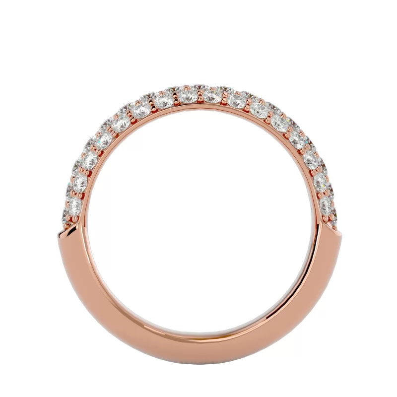 Inel Semi-Eternity Spectacular Briliant Aur 18k Pure Diamonds - Noelle