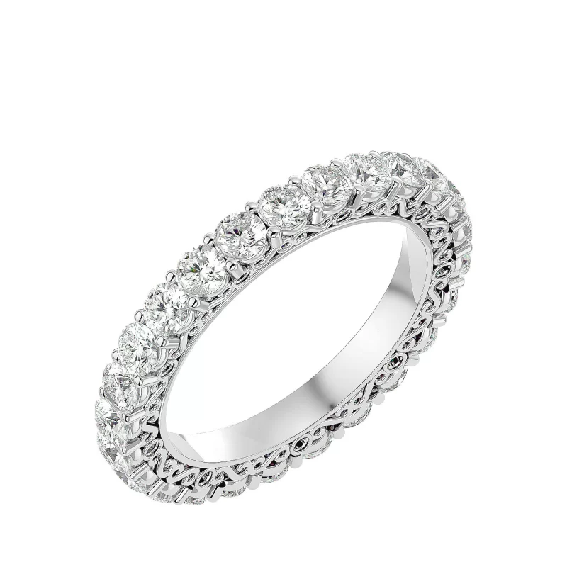Inel Eternity Dazzling Briliant Aur 18k Pure Diamonds - Ramona