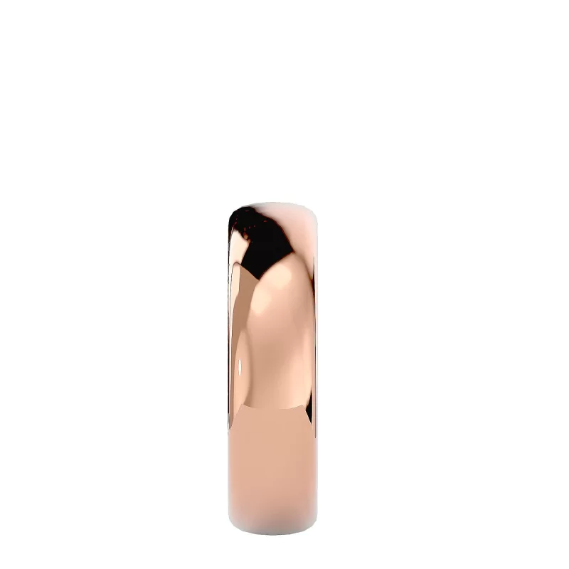 Verigheta Bright Plain Aur 14k Chicago