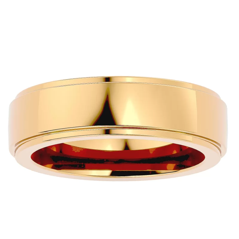 Verigheta Timeless Minimalist Plain Aur 18k - Sydney