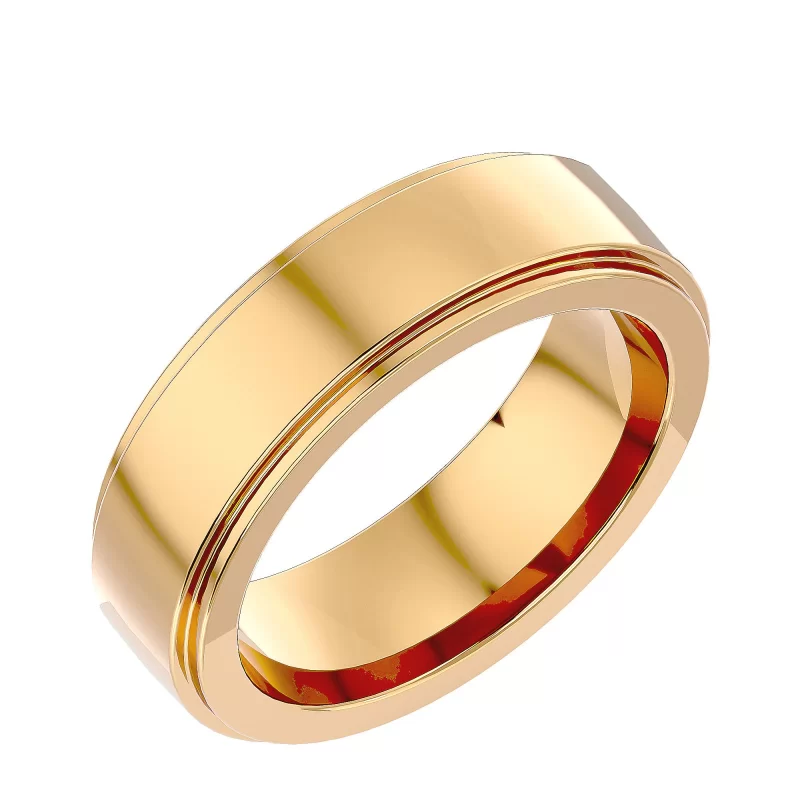 Verigheta Timeless Minimalist Plain Aur 18k - Sydney