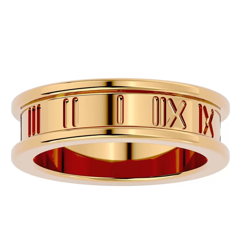 Verigheta Sophisticated Minimalist Plain Aur 18k - London