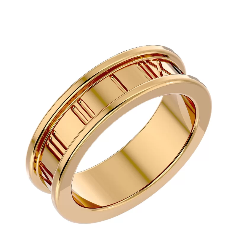 Verigheta Sophisticated Minimalist Plain Aur 18k - London
