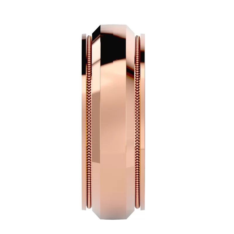 Verigheta Defined Minimalist Plain Aur 18k Handmade - Zibo