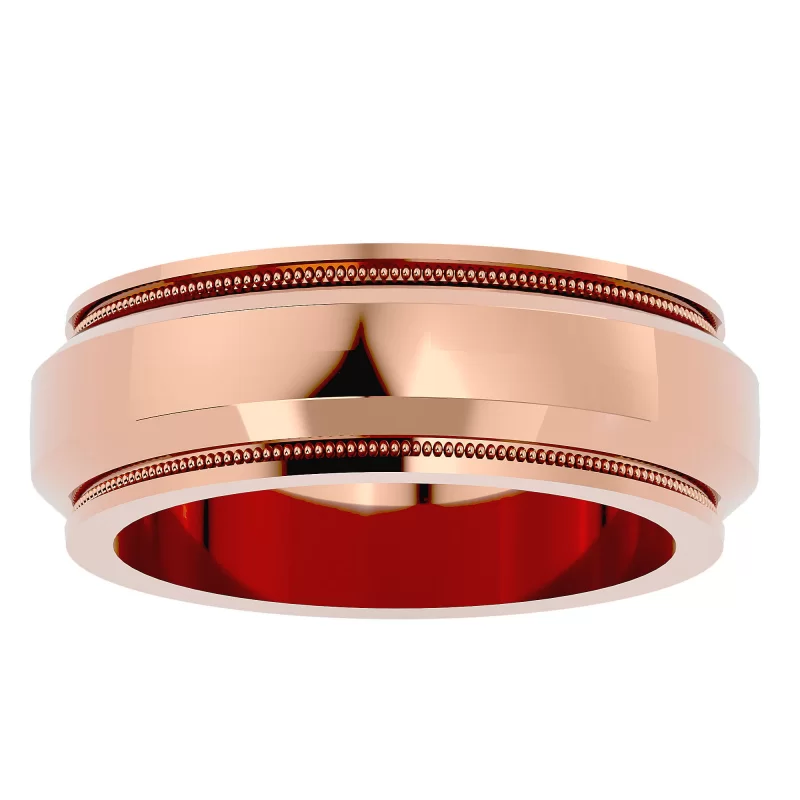 Verigheta Defined Minimalist Plain Aur 18k Handmade - Zibo